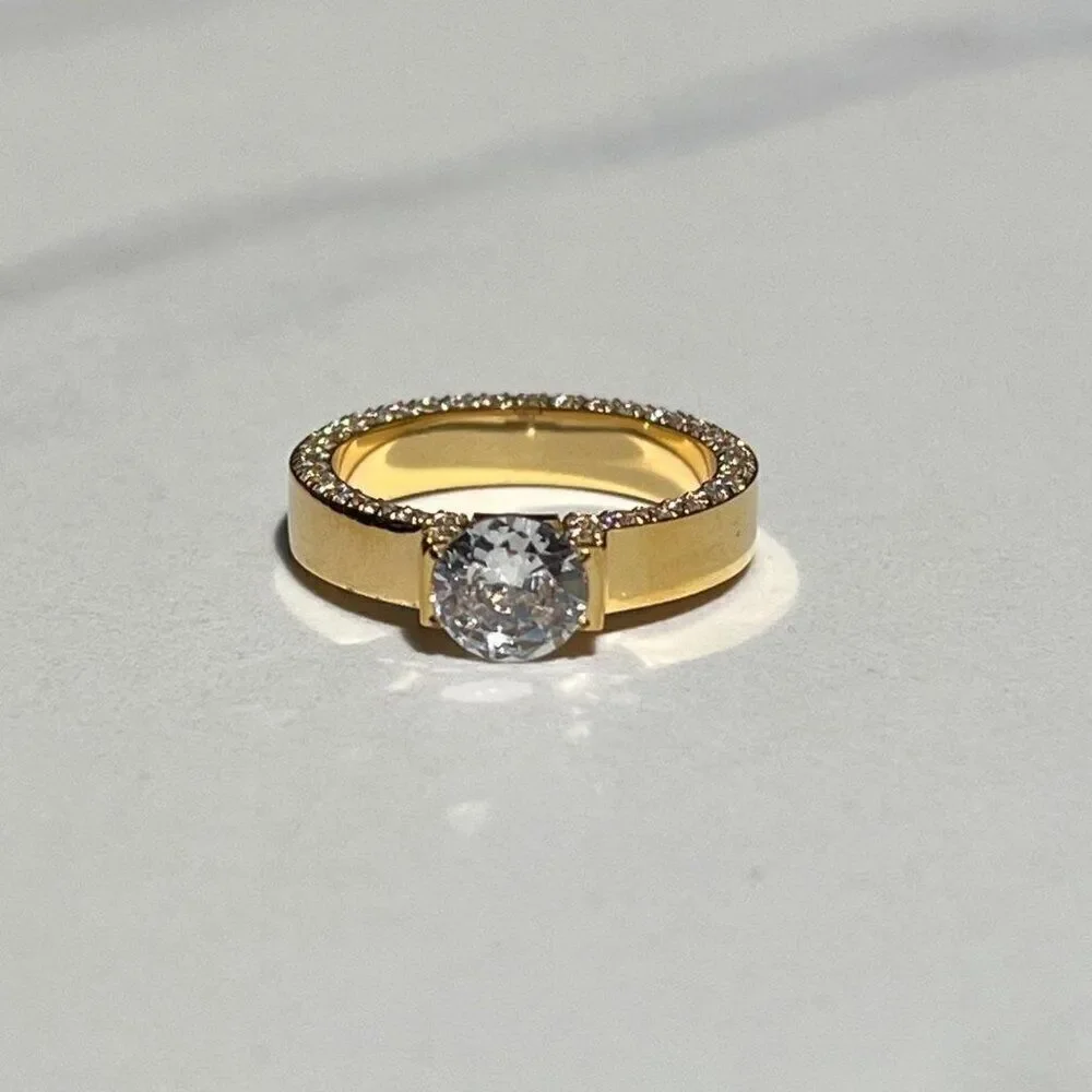 New! “Amelie” Gold Ring